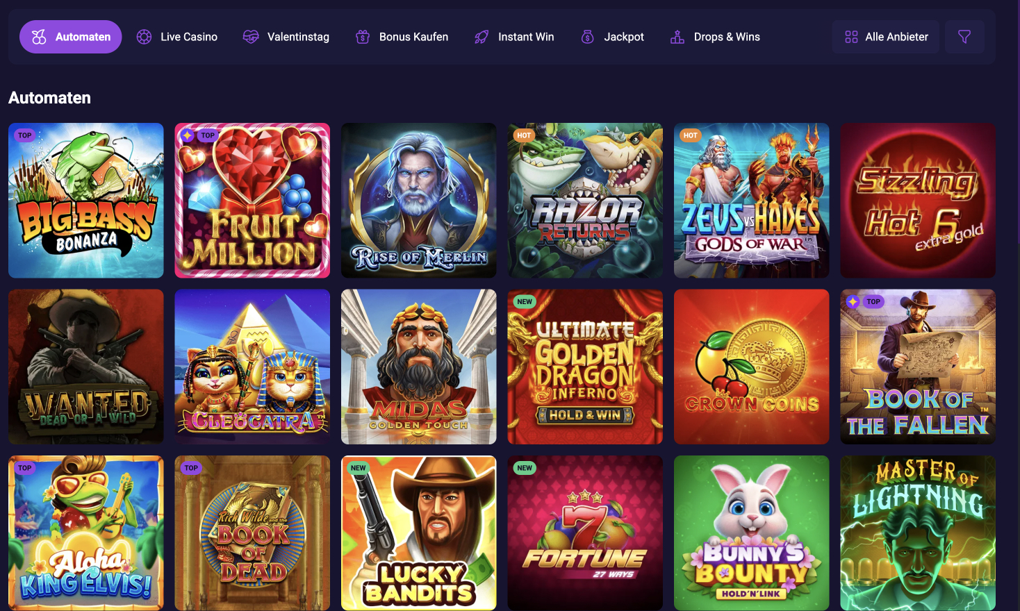 Spirit Casino 🎰 Deutschland – Top-Spiele & Exklusive Boni 100% bis zu 2 ...